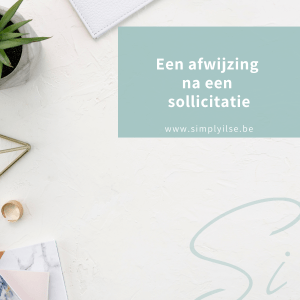 afwijzing sollicitatie