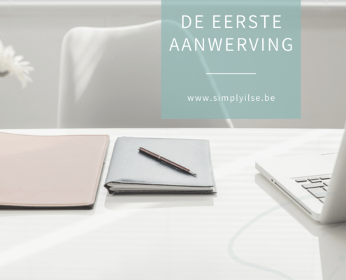 de eerste aanwerving