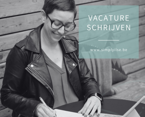 vacature schrijven